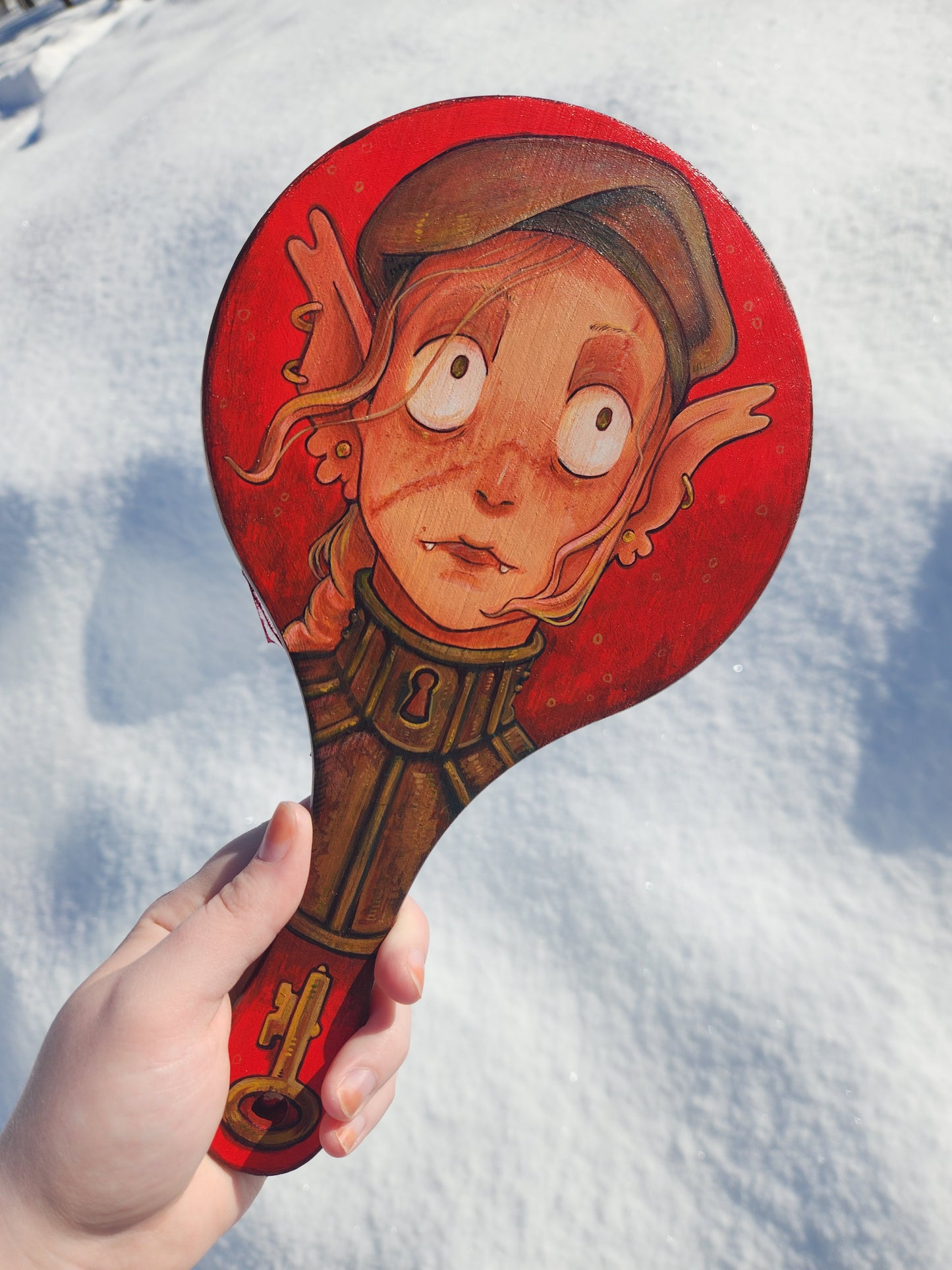 Locked Gorget Vampire Mirror Original