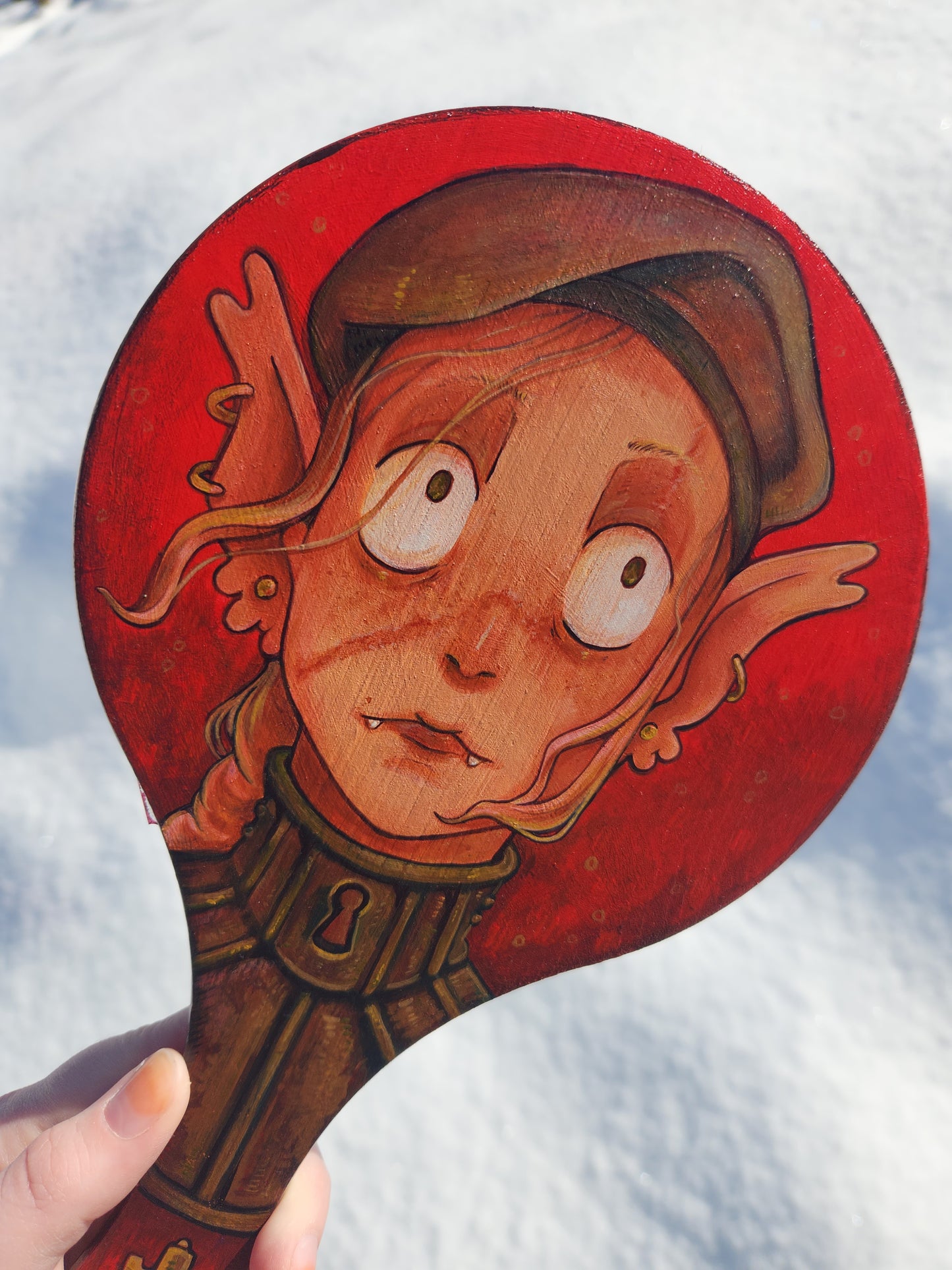 Locked Gorget Vampire Mirror Original