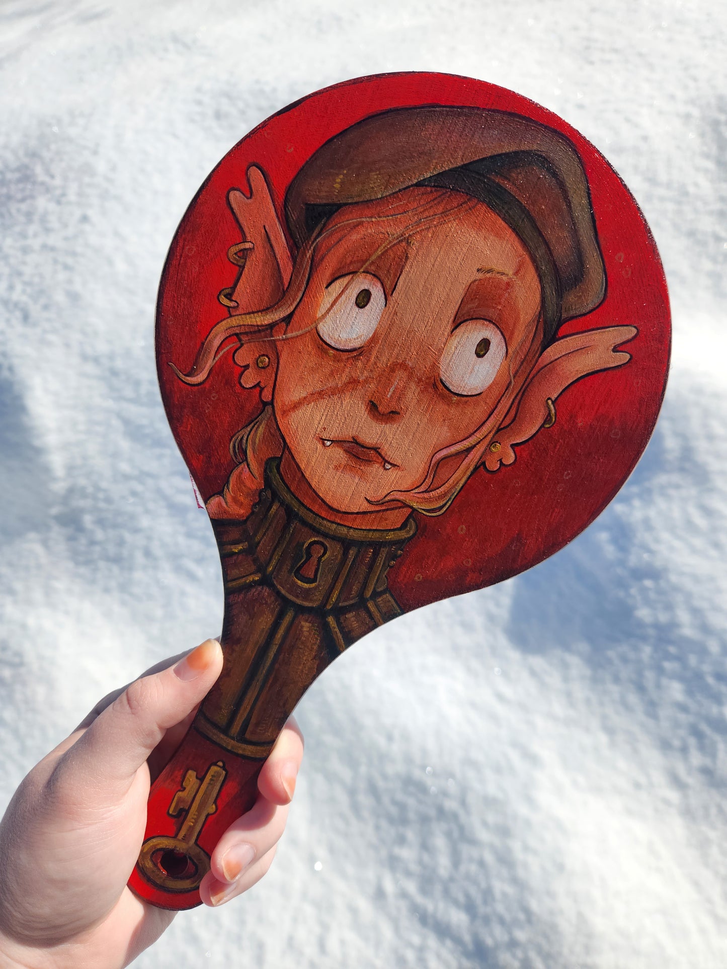 Locked Gorget Vampire Mirror Original