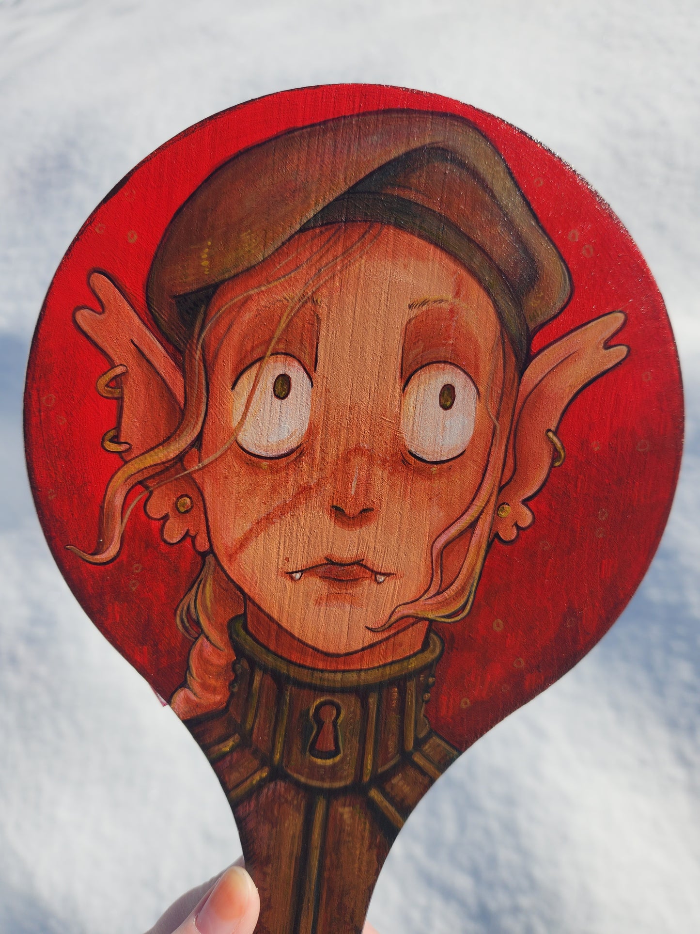 Locked Gorget Vampire Mirror Original