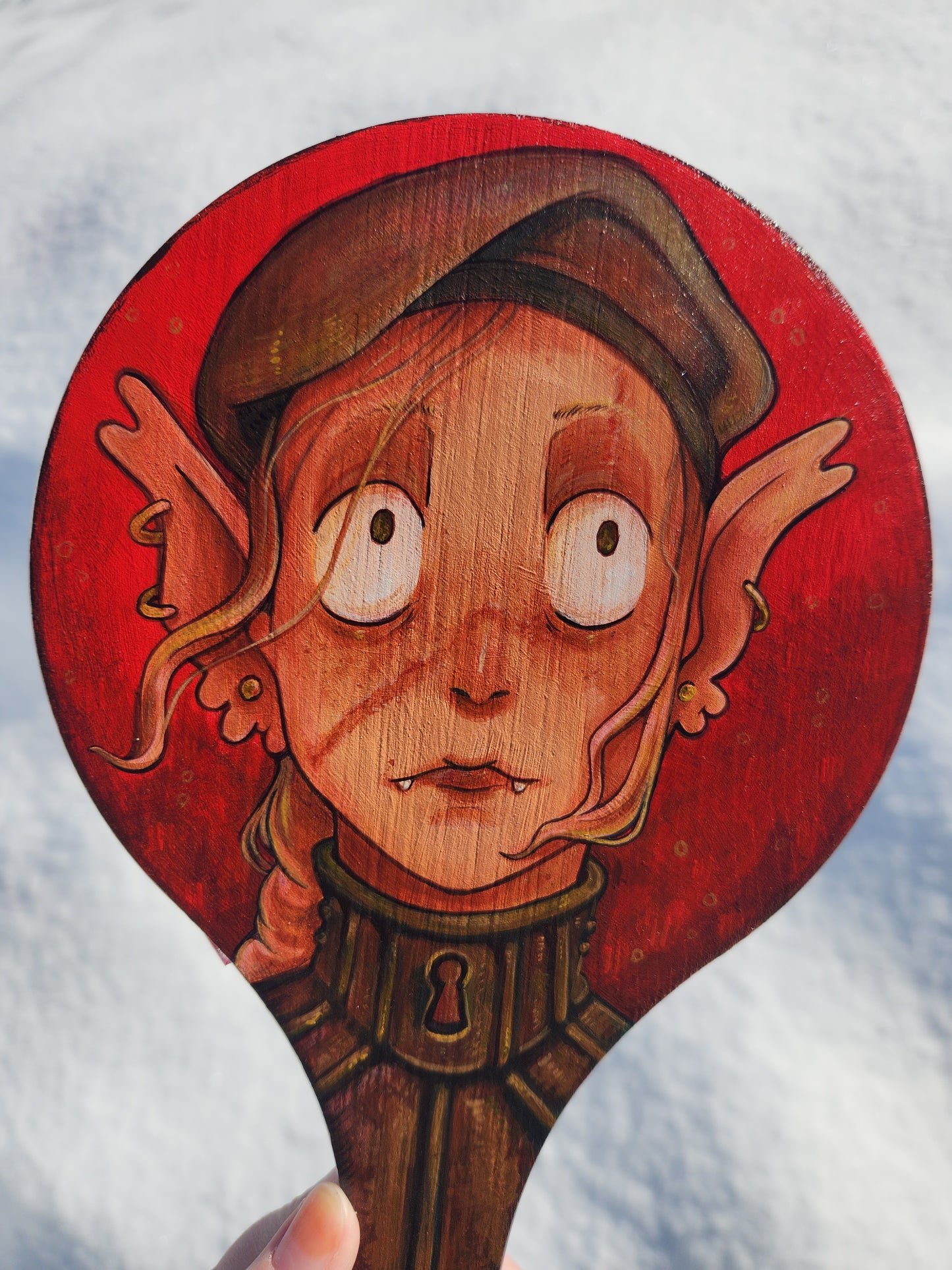 Locked Gorget Vampire Mirror Original