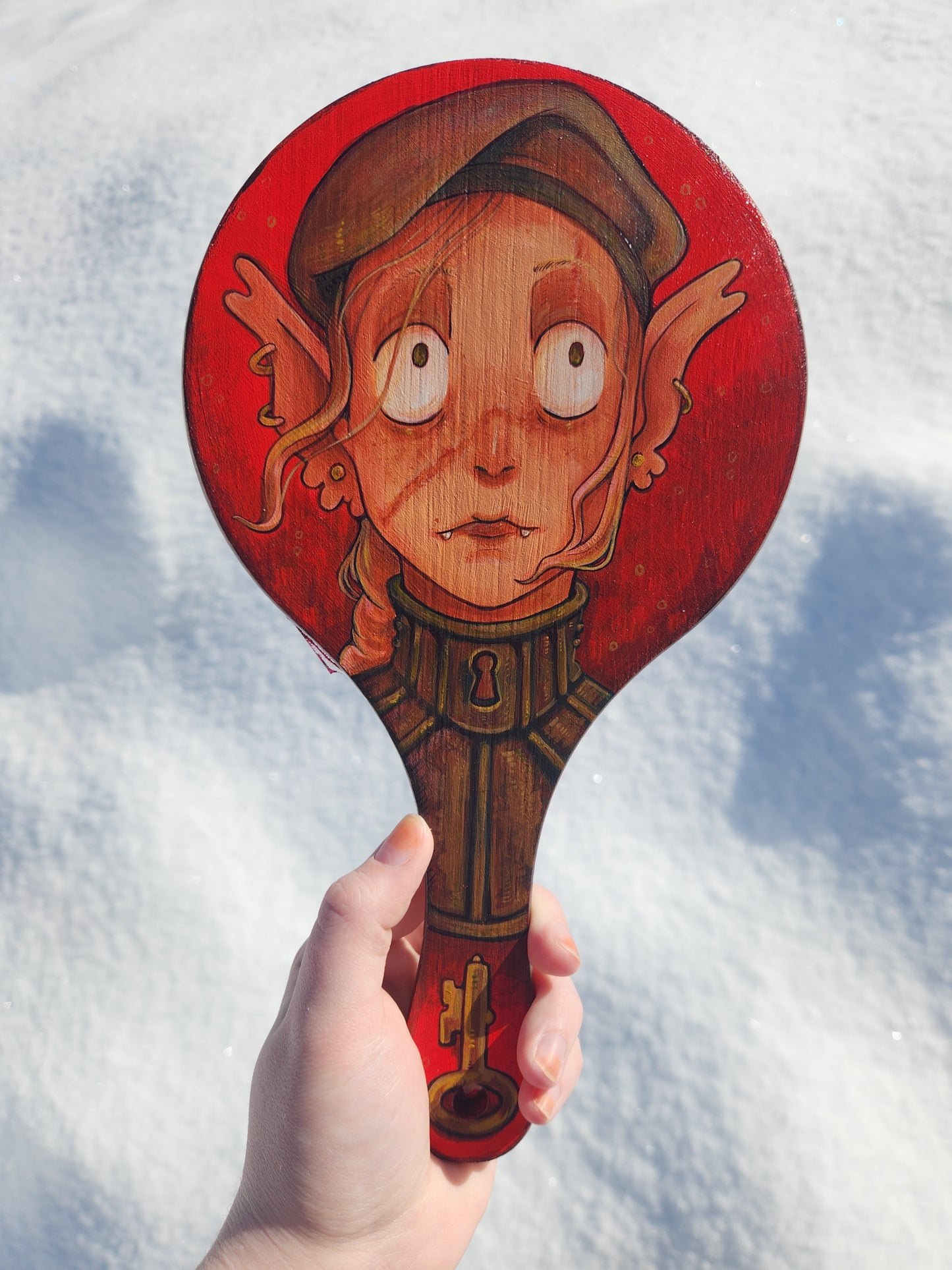 Locked Gorget Vampire Mirror Original