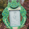 Frog Ink Drawing with Frame Original