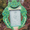 Frog Ink Drawing with Frame Original