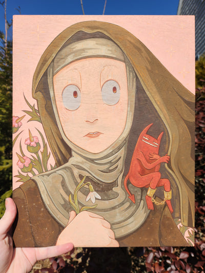 Nun with Imp Original