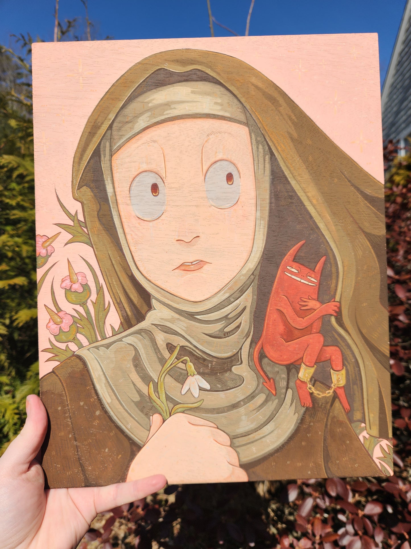 Nun with Imp Original