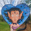 Scorpion Vampire Leather Heart Bag