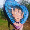 Scorpion Vampire Leather Heart Bag