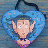 Scorpion Vampire Leather Heart Bag