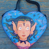 Scorpion Vampire Leather Heart Bag