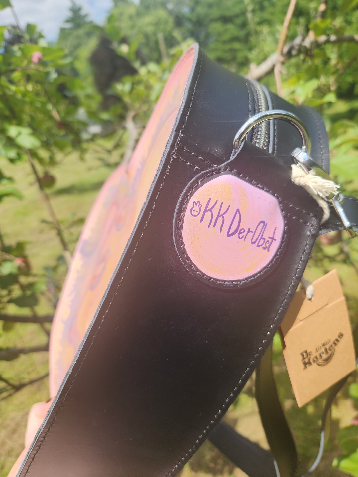 I Think I'll Stay In Leather Heart Bag Original