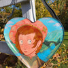 In the Valley Leather Heart Bag