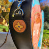 In the Valley Leather Heart Bag
