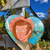 In the Valley Leather Heart Bag