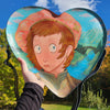 In the Valley Leather Heart Bag