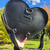 In the Valley Leather Heart Bag