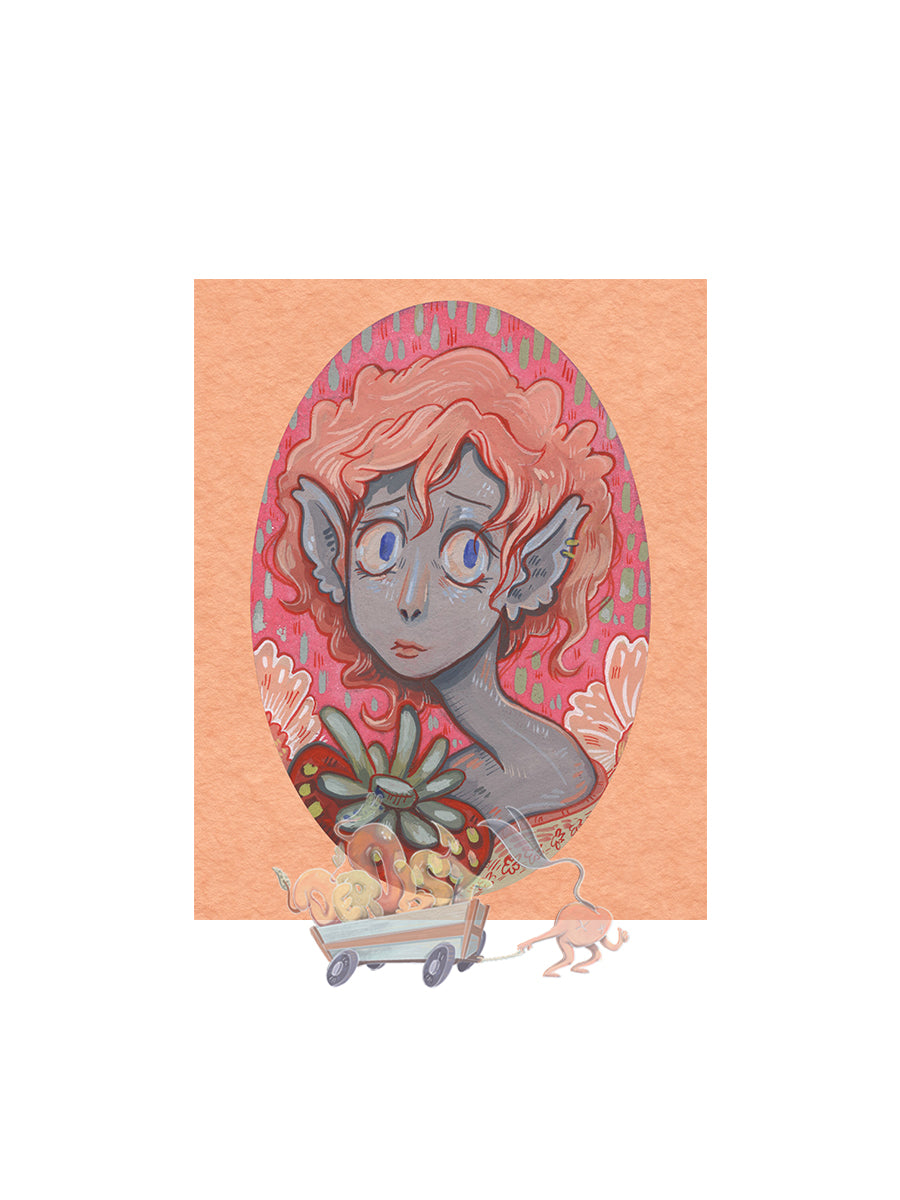 5x4" Art Prints of Shrinking